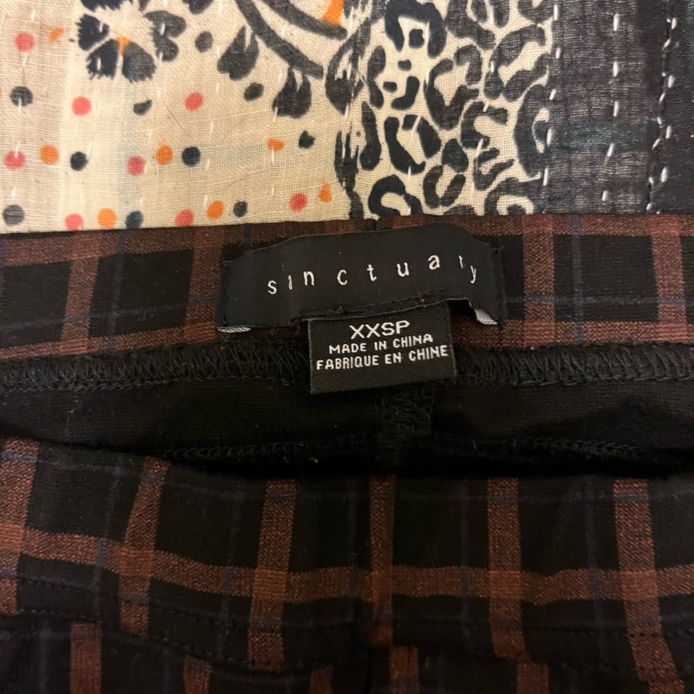 Plaid Work Pants - image 2